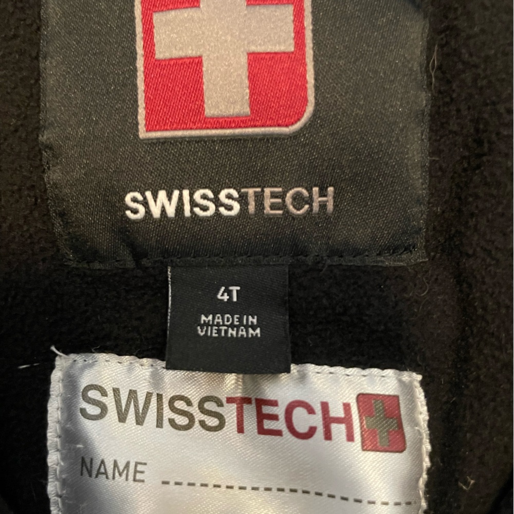 Swiss Tech Black and Gray Kids Snow Suit - Picture 3 of 3